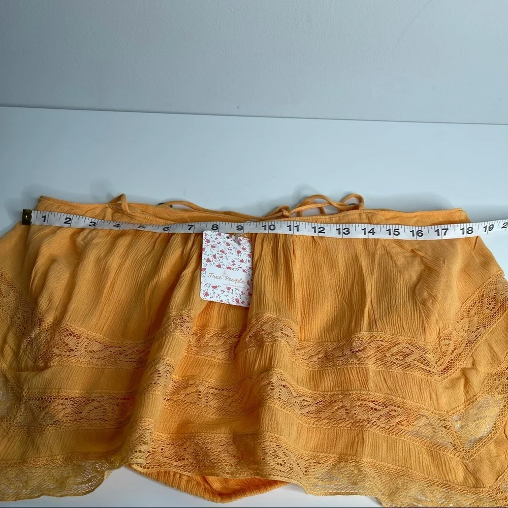 Free People Home Again Cami Crop Orange - Picture 6 of 8